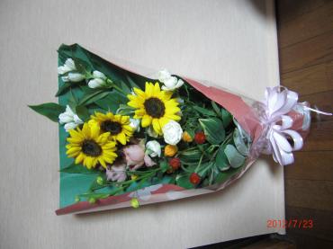 お疲れ様会｜「フラワーショップまえだ」　（兵庫県たつの市の花キューピット加盟店 花屋）のブログ