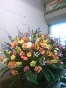 スタンド花｜「フラワーショップまえだ」　（兵庫県たつの市の花キューピット加盟店 花屋）のブログ